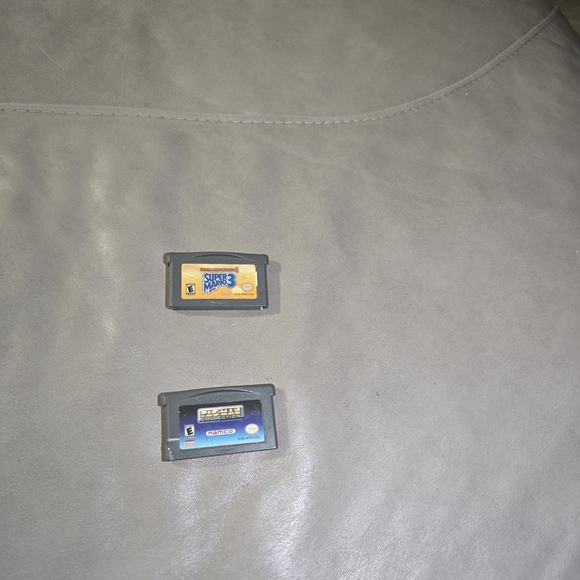 Nintendo Game Boy Advance Game Cartridges Pac- Man Collection And Super Mario 3 - Picture 2 of 9